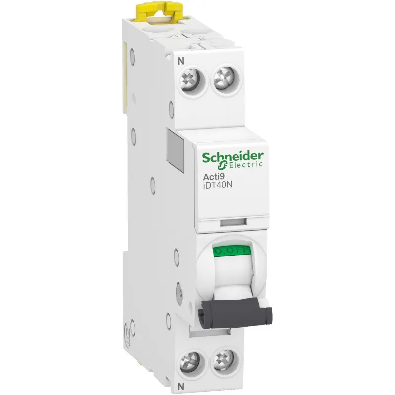 Acti9 iDT40N - disjoncteur modulaire - 1P+N C 25A 6000A/10kA (A9P24625)