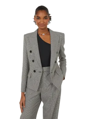 ALEXANDRE VAUTHIER  Veste blazer à carreaux  - Gris