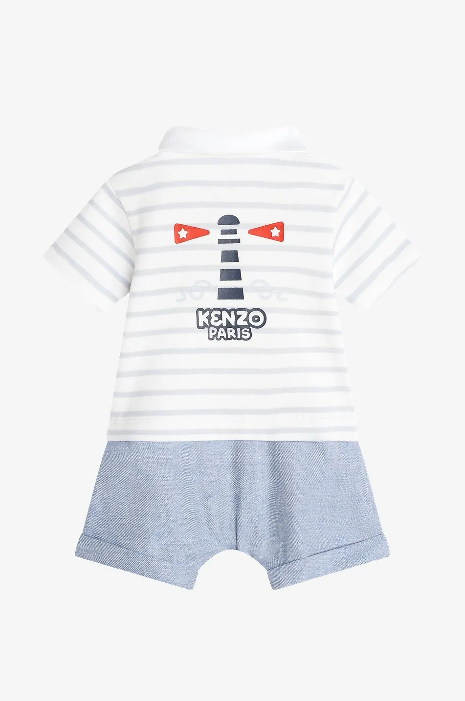 Barboteuse rayée bébé Sailor