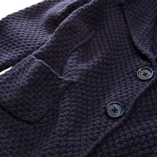 Blazer en tricot brickwork Carbery