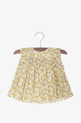 Blouse smockée bébé en coton Naomie