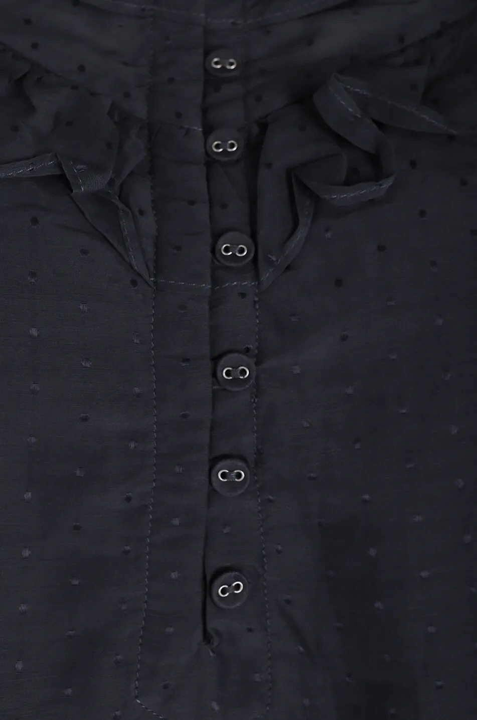 Blouse à manches longues en coton Bernadette