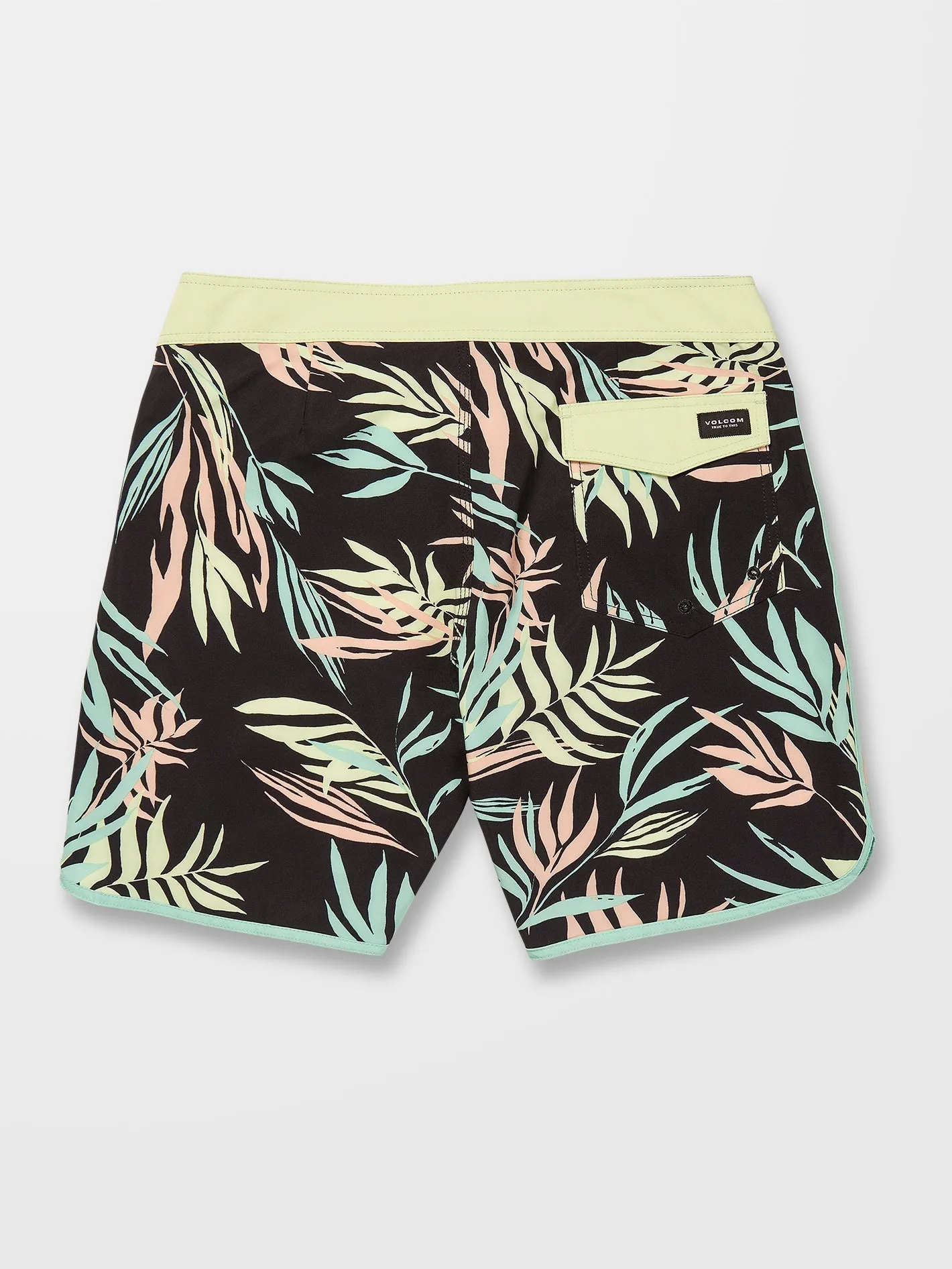 Boardshort Bleeding Leaf Mod 18 - BLACK