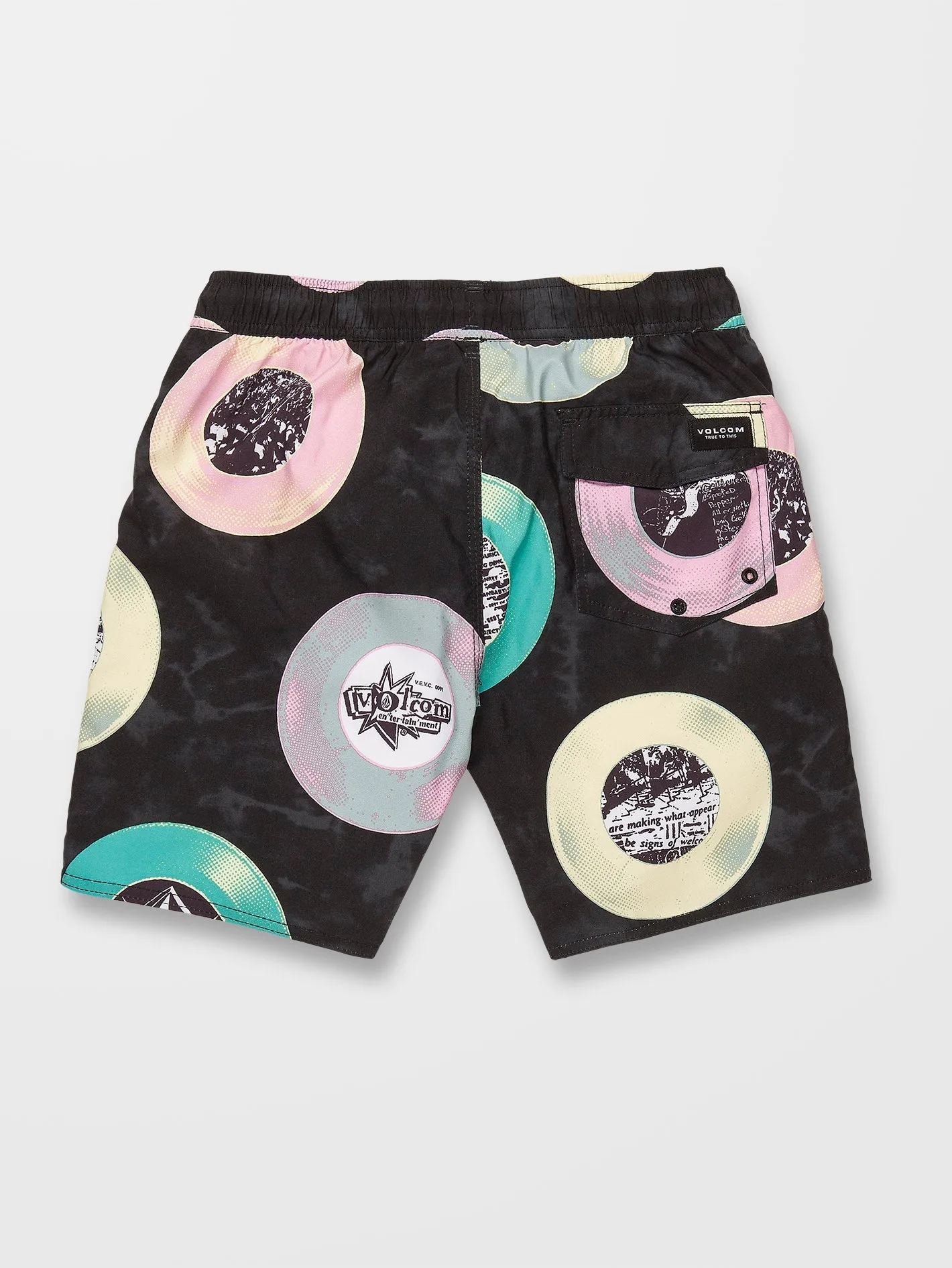 Boardshort Volcom Ent 12 - BLACK - (ENFANT)