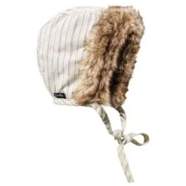 Bonnet hiver avec attaches 0-3m