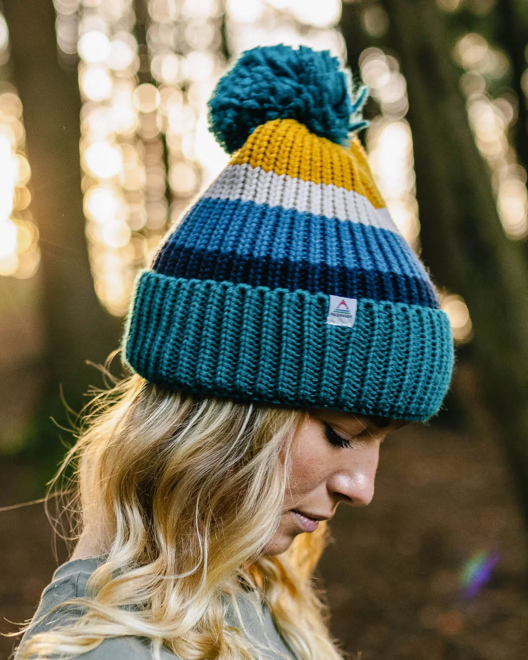 Bonnet à Pompon Summit - Bleu Corail