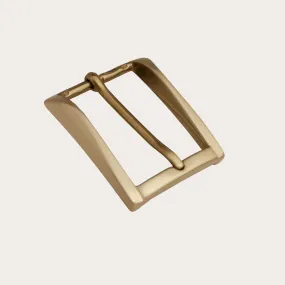 Boucle sans nickel pour ceintures 35 mm, satin doré