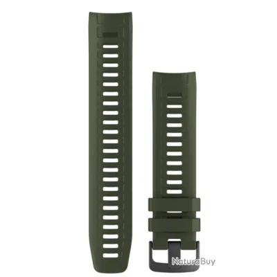 Bracelet de remplacement Garmin Instinct Solar - Tactical Vert Mousse