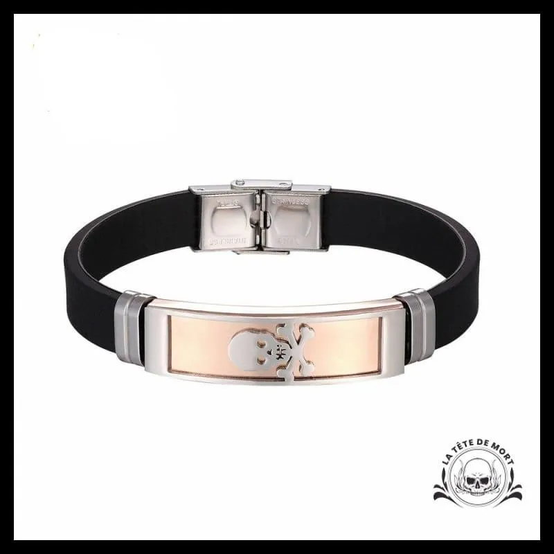 Bracelet Tête de Mort Simple
