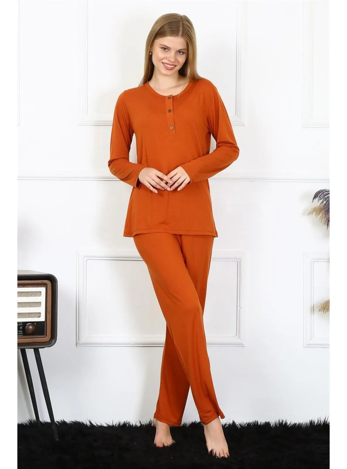 Brick Red - Pyjama Set