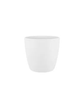 cache-pot brussels d.9.5cm blanc - elho
