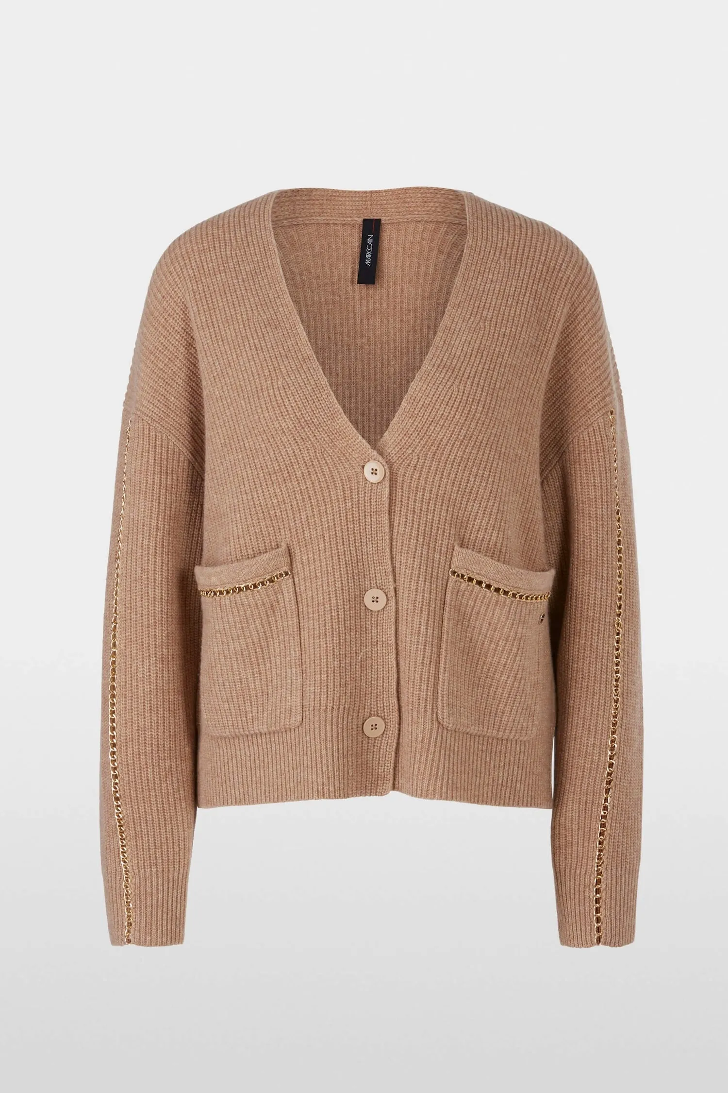 Cardigan en maille ctelée