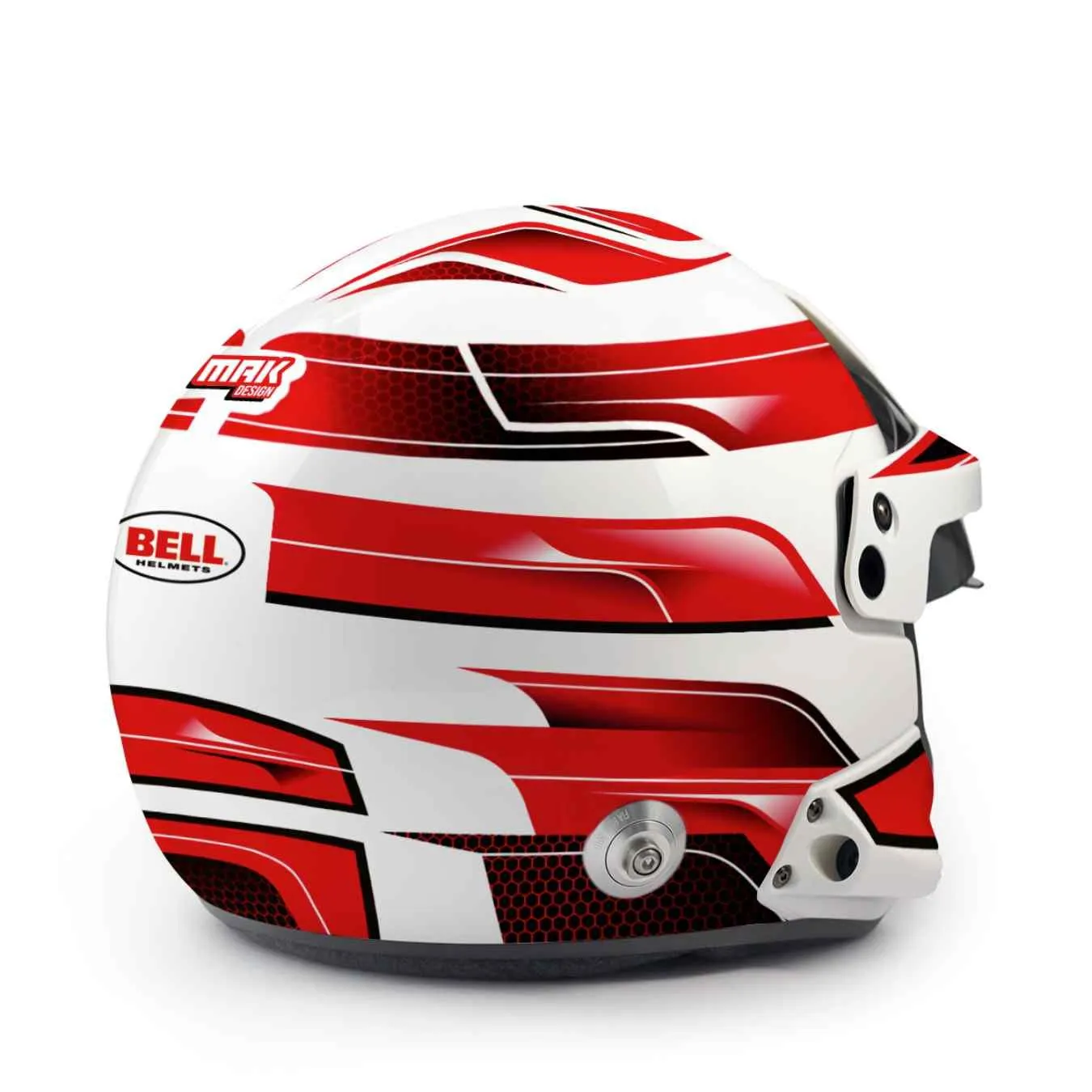 Casque MAG 10 Rally Pro Hans BELL FIA 8859 2015  SA 2020 RAIDEN