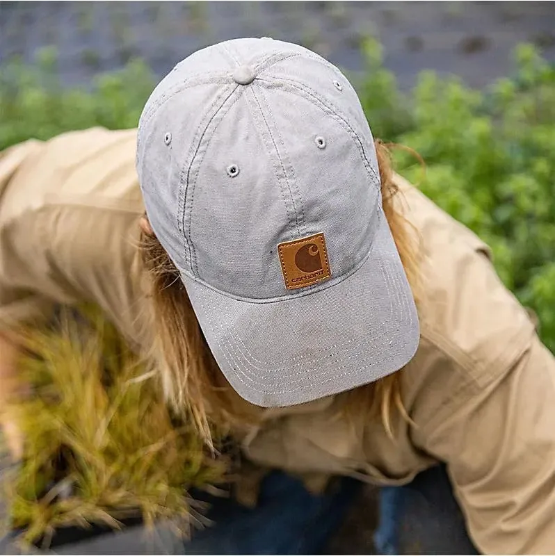 Casquette Carhartt Unisexe Canvas Cap Dusty Olive