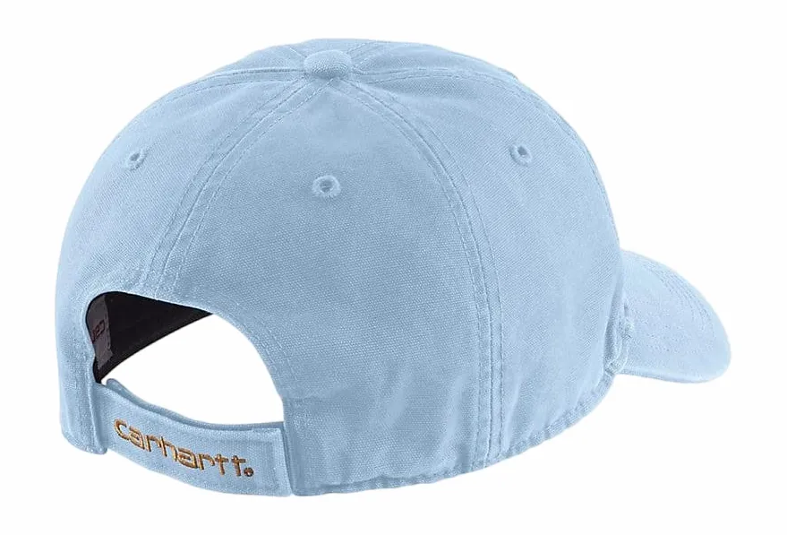 Casquette Carhartt Unisexe Canvas Cap Fog Blue