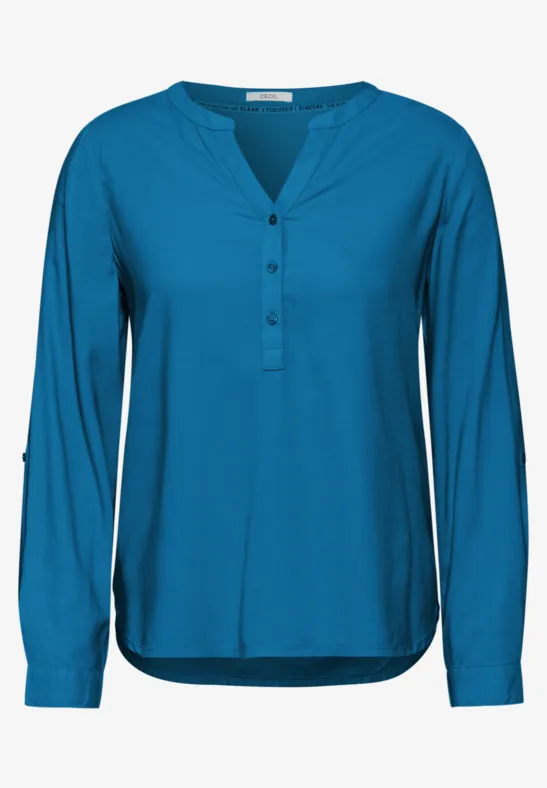 CECIL Blouse en couleur unie 