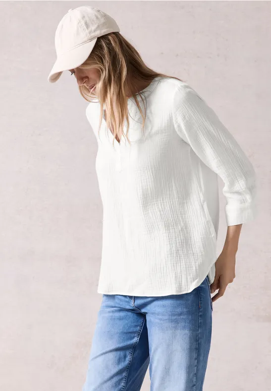 CECIL Blouse en mousseline 