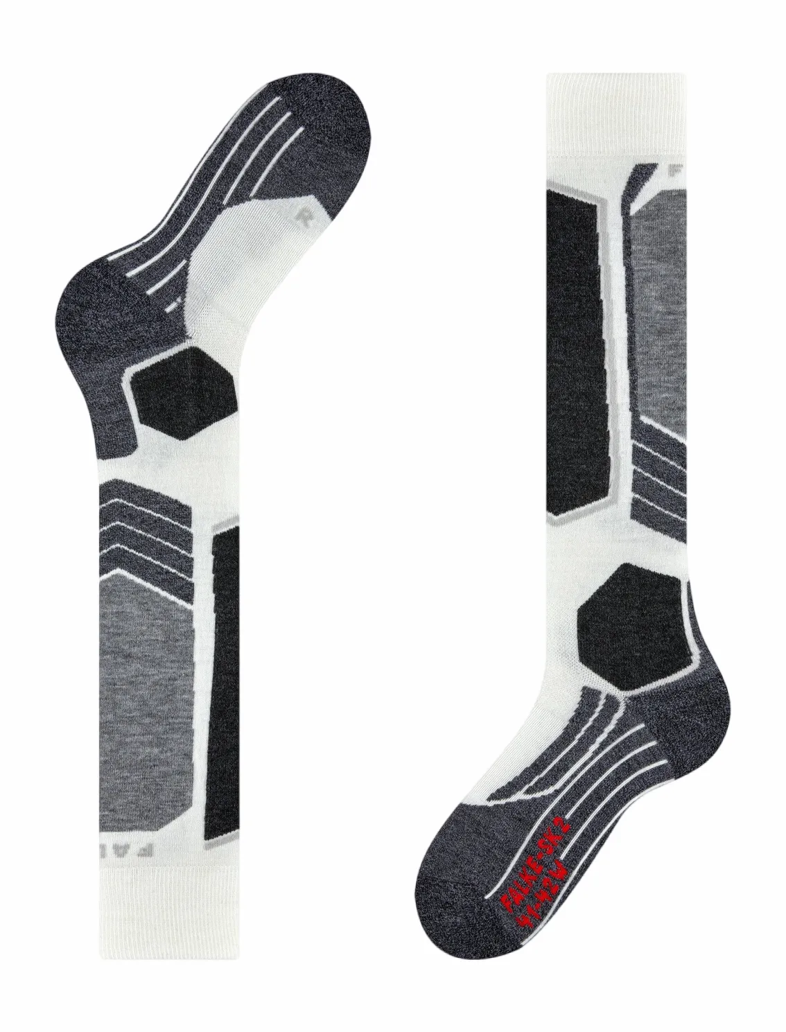 Chaussettes de Ski Falke Women SK2 Intermediate Off White