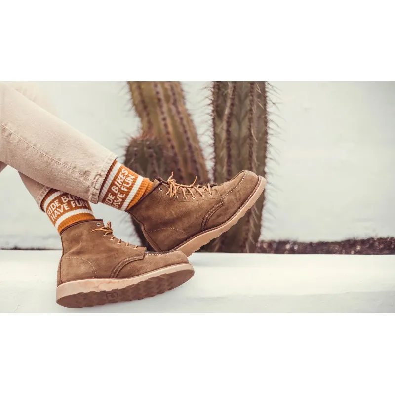 Chaussettes femme "RIDE BIKES, HAVE FUN" - Wildust Sisters