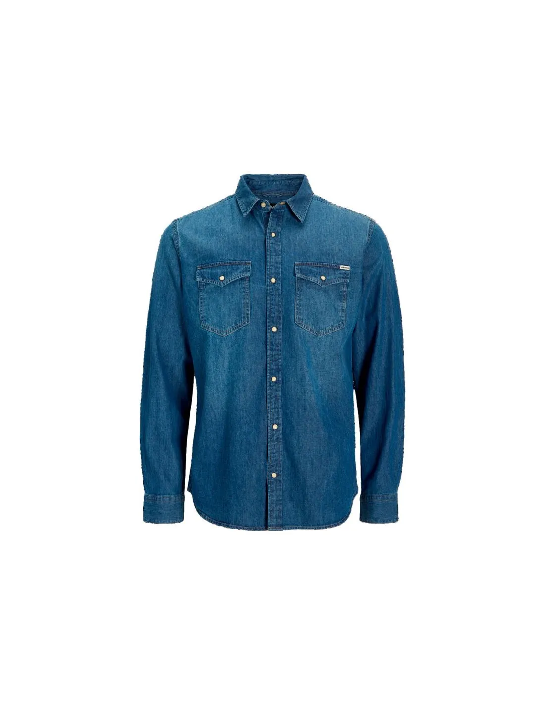 Chemise Homme Jack & Jones sheridan Denim bleu moyen
