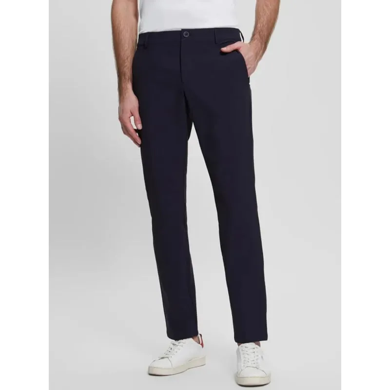Chino bleecker print marron clair homme - Tommy Hilfiger | wimod