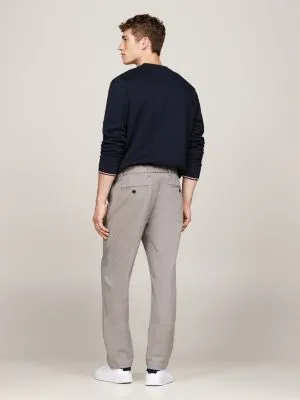 Chino droit Denton en coton stretch | Gris | Tommy Hilfiger