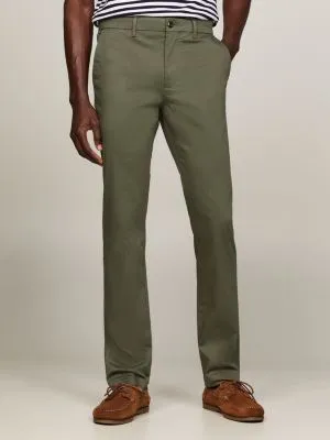 Chino droit slim Bleecker | Kaki | Tommy Hilfiger