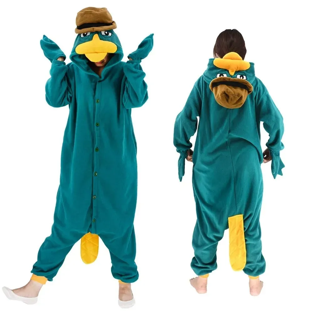 Combinaison pyjama en forme de canard pour toute la Famille