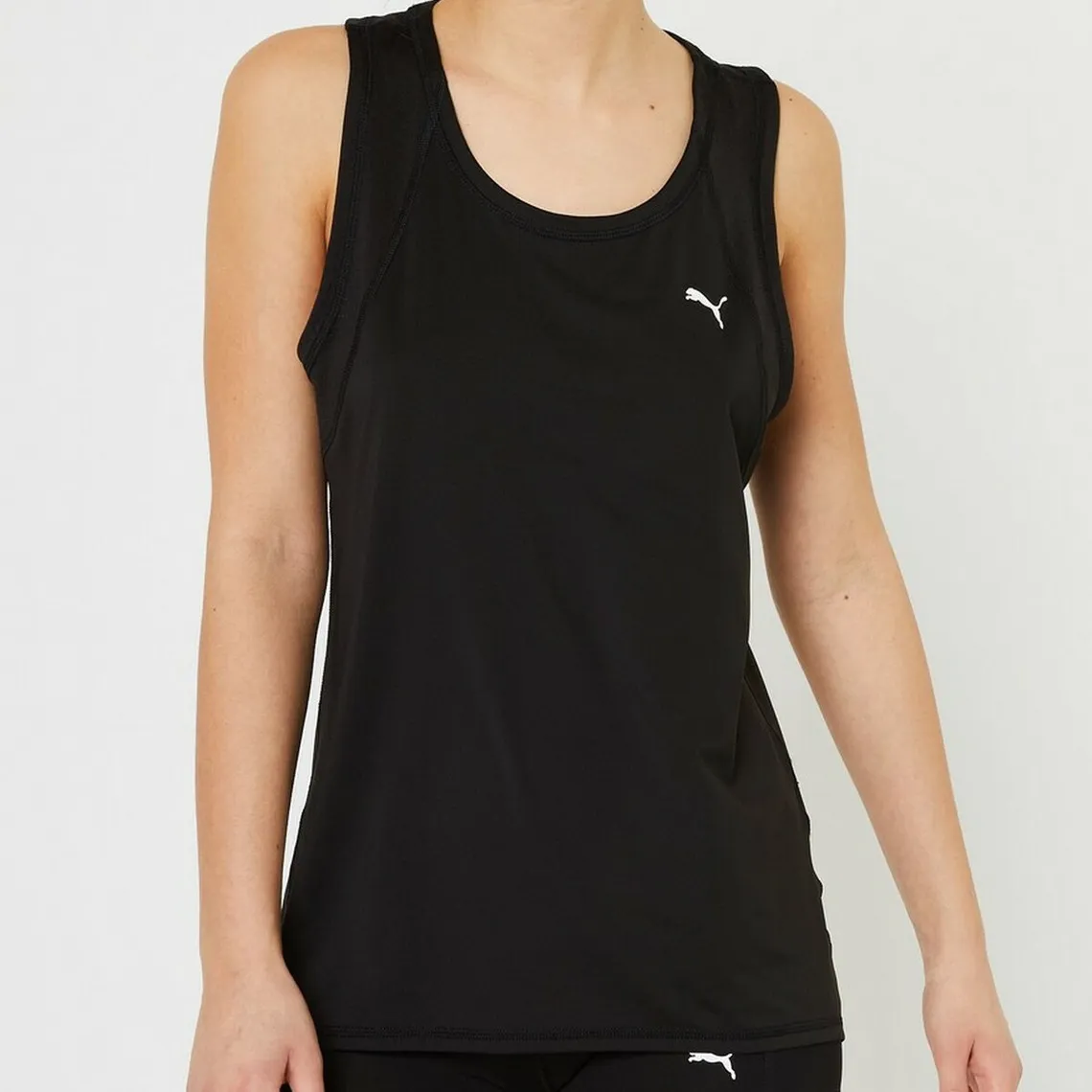 Debardeur Femme W F RECYCL TANK - Noir | 3 Suisses