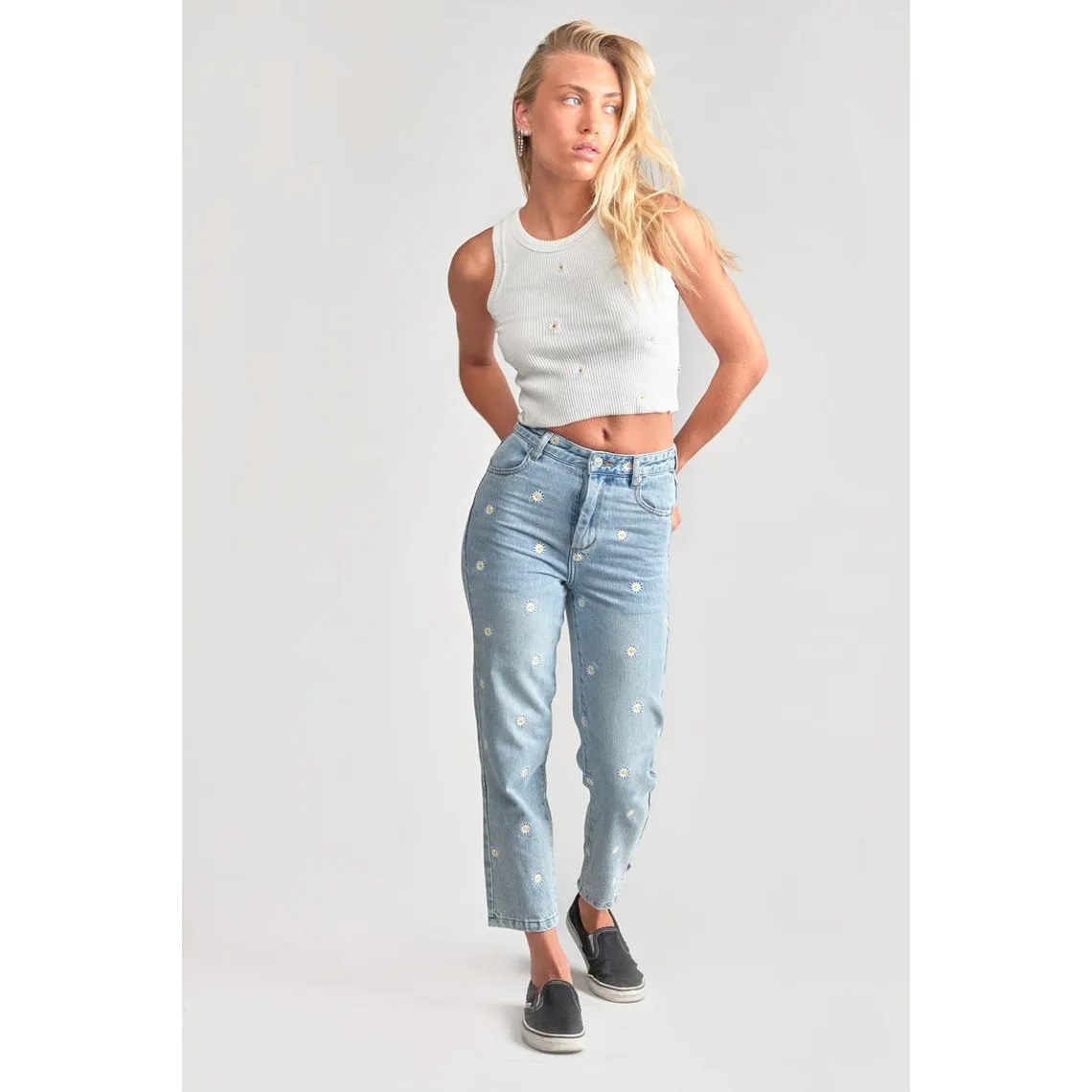 Debardeur LYAGI blanc en coton | 3 Suisses