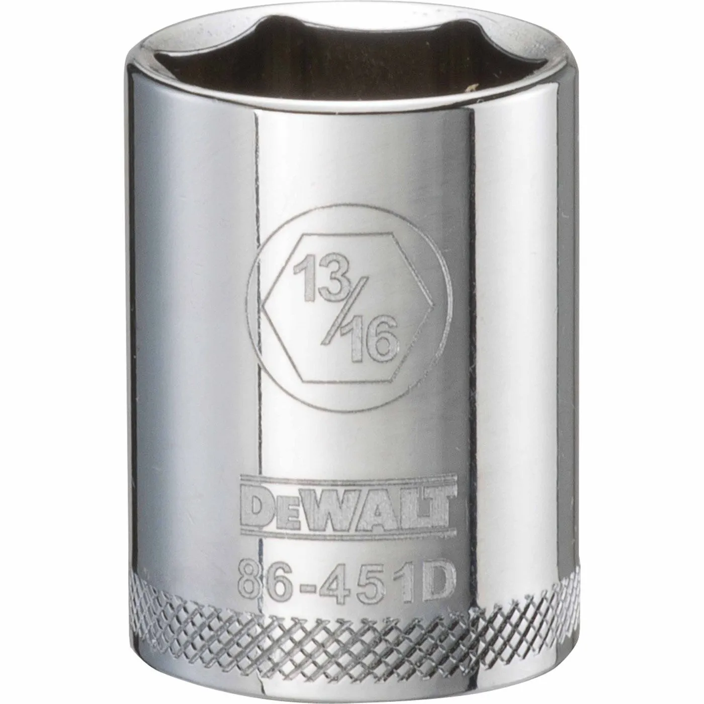 DeWALT DWMT86451OSP Douille 13/16" x 6 pans courte à prise 1/2"