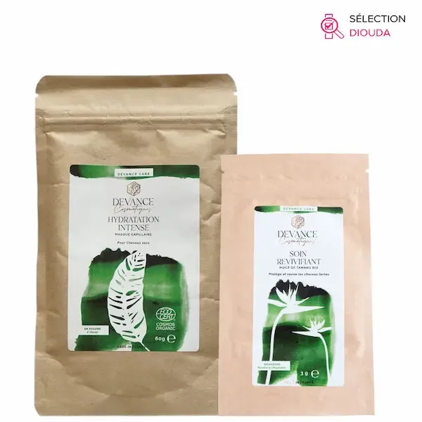 Duo Masque en Poudre Cheveux Dévitalisés Ternes - Devance
