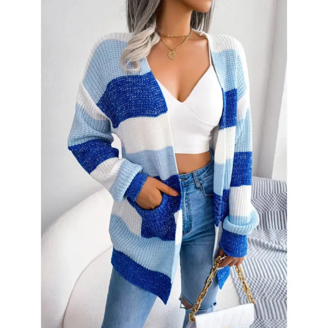 Estellea | Cardigan En Tricot Pour Femmes | Long