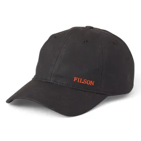 Filson Oil Tin Low−Profile Cap Black
