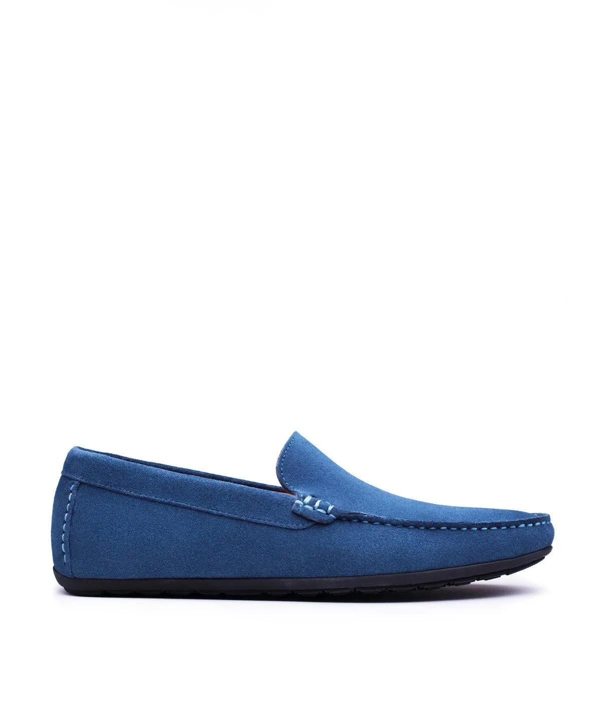 FINSBURY  Mocassins daim dandy - Bleu