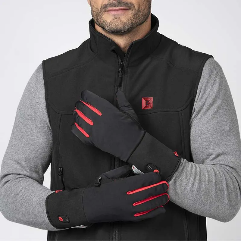 Heated handling gloves