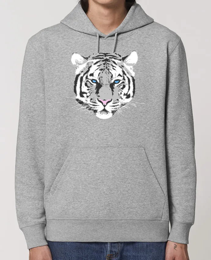 Hoodie Tigre blanc Par justsayin