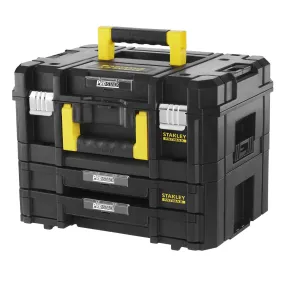 Kit mallette + mallette 2 tiroirs PRO-STACK FatMax STANLEY FMST1-71981