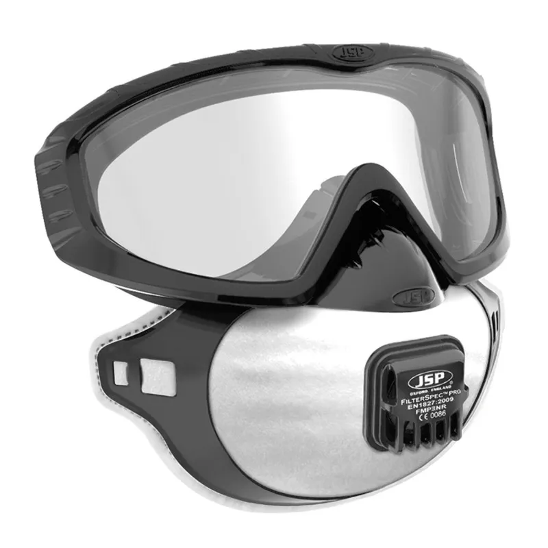 Masque anti poussière FFP3 + lunette de protection JSP FILTERSPEC PRO