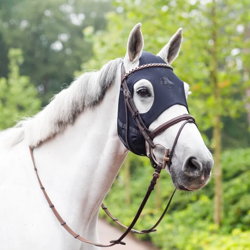 Masque cheval relaxant sans oreilles - Technologie Titane Liquide - Fenwick - FENWICK - Stress cheval - Equestra