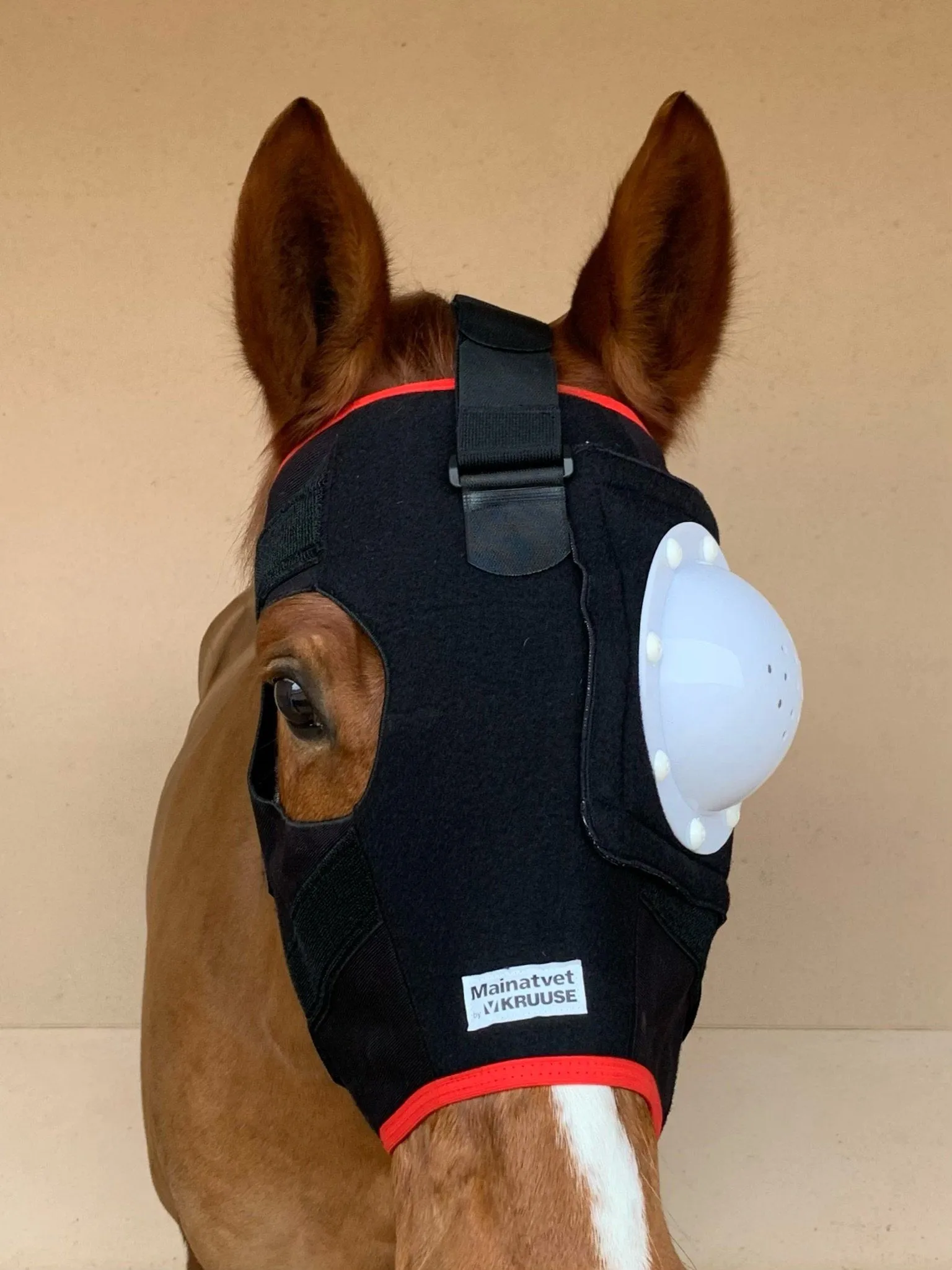 Masque ophtalmique avec patch et coque rigide Kruuse