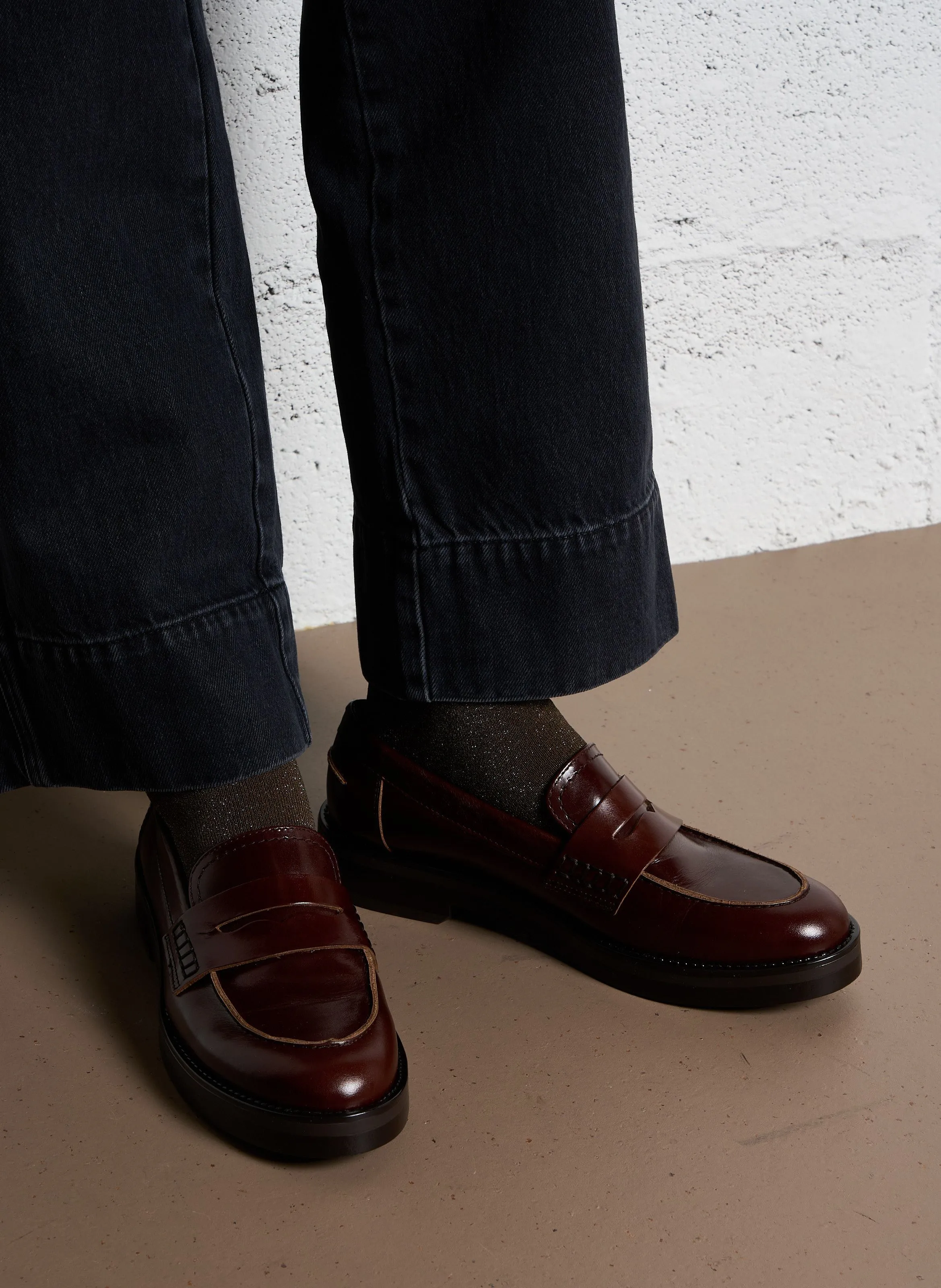 MOCASSINS EN CUIR SOUPLE MIRNA - JONAK pour FEMME | Printemps