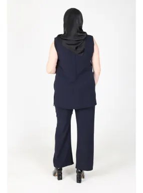 Navy Blue - Plus Size Suit