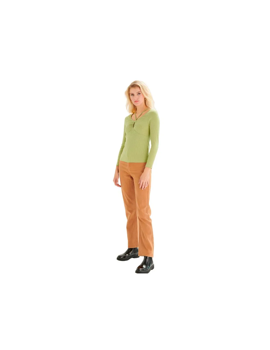 Pantalon 24Colours Femmes marron
