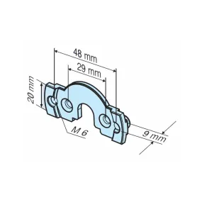 Pièce clip Mini R C-plug - jonction moteur type R