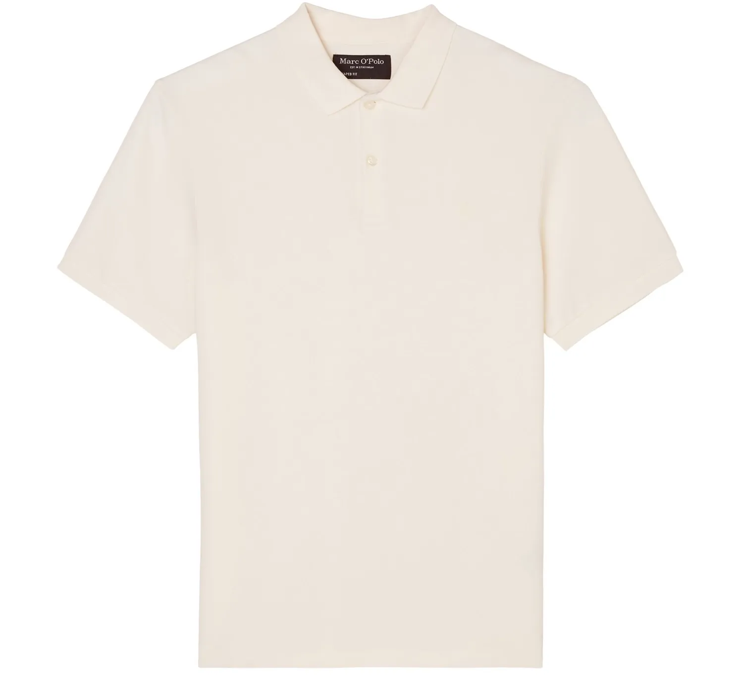 Polo Marc O'Polo Homme 322249653190 White Cotton