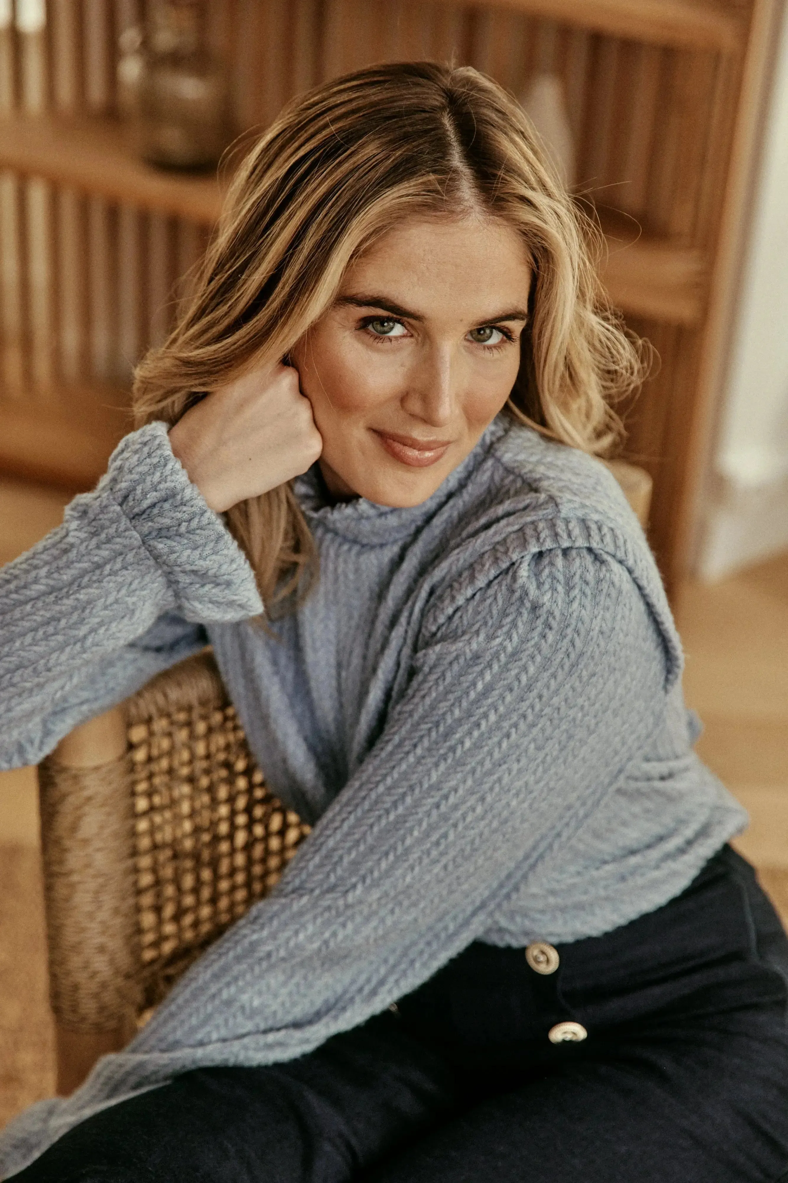 Pull Amélie - Gris Chiné
