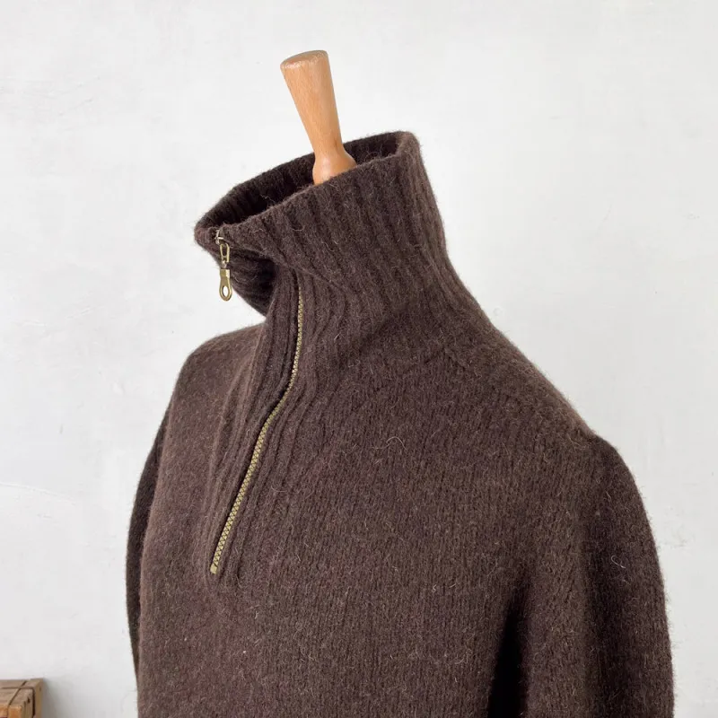 Pull camionneur en laine