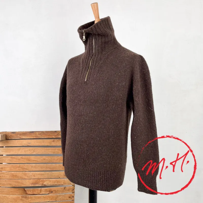 Pull camionneur en laine