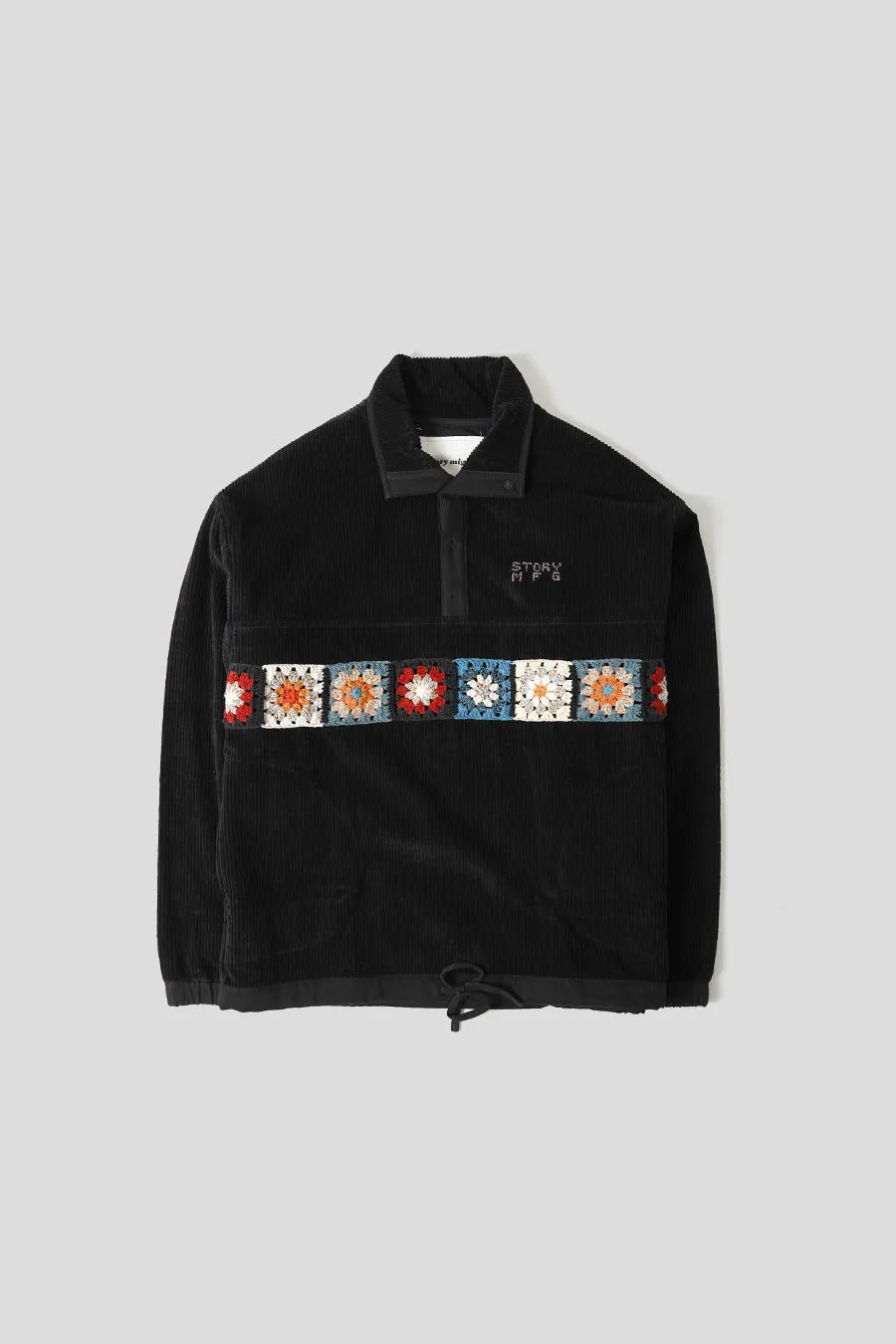 PULL COL CHEMIS POLITE NOIR